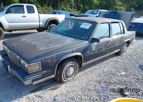 1985 Cadillac Fleetwood from USA, damaged, VIN 1G6CB698XF4229714